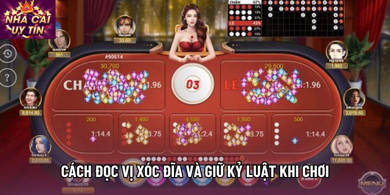Cách đọc vị xóc đĩa và giữ kỷ luật khi chơi